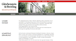 Desktop Screenshot of gleichenstein-breitling.de