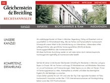 Tablet Screenshot of gleichenstein-breitling.de